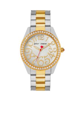 Betsey Johnson Two-Tone Watch