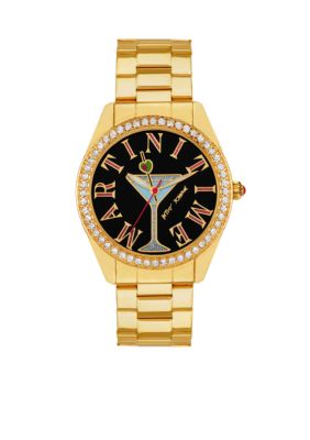 Betsey Johnson 'Martini Time' Watch