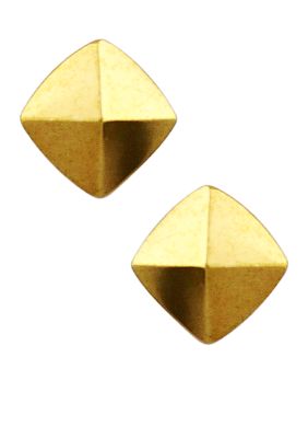 Vince Camuto Gold Pyramid Stud