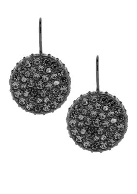 Vince Camuto Stone Items Hematite Drop Earring
