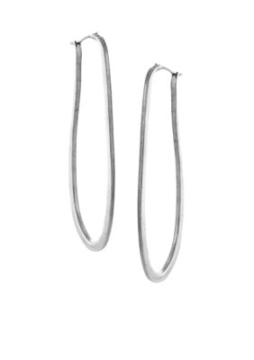 Vince Camuto Thin Elongated Hoop Earring