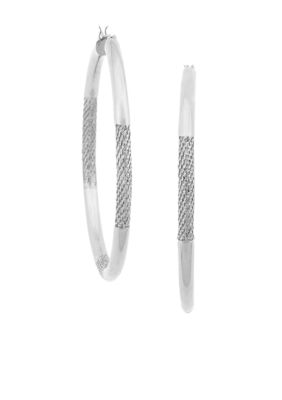 Vince Camuto Clean Slate Basic Hoops