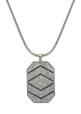 Vince Camuto Silver Holiday Necklace