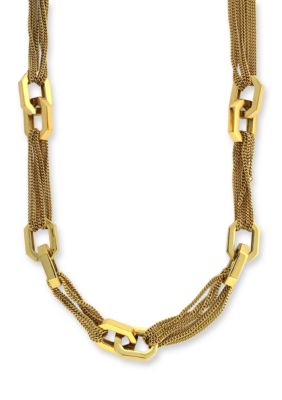Vince Camuto Modern Links Necklace