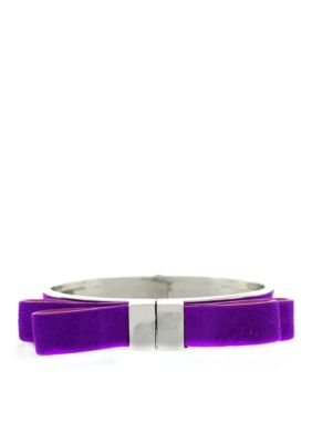 Vince Camuto Purple Bow Bracelet