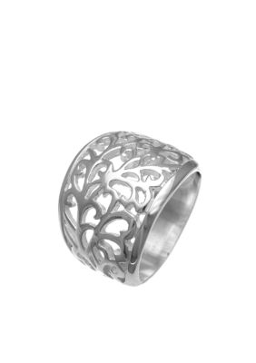 Belk Silverworks Graduated Filigree Band Ring