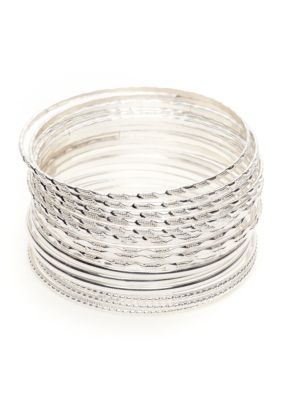 Red Camel 18-Piece Bangle Bracelet Set