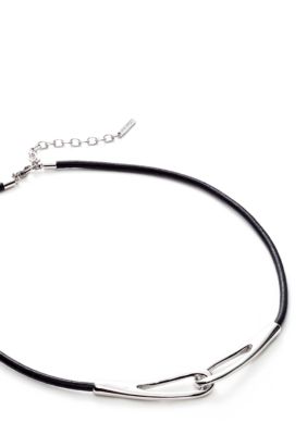 Nine West Leather Cord Necklace