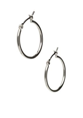 Nine West Mid-Size Hoop Earring