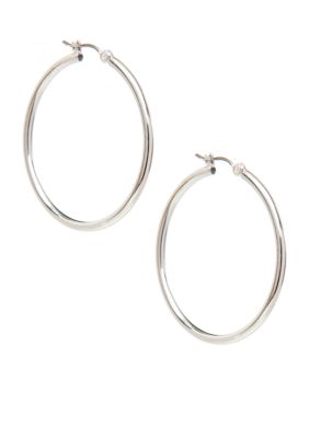 Nine West Classic Large Hoop Earring