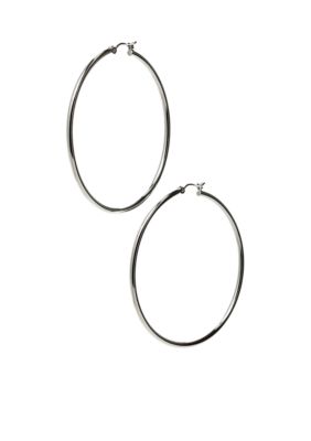 Nine West Large Hoop Earrings
