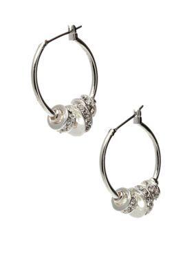 Nine West Tube Hoop Earring