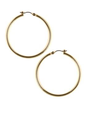Nine West Pierced Gold Hoop Earrings