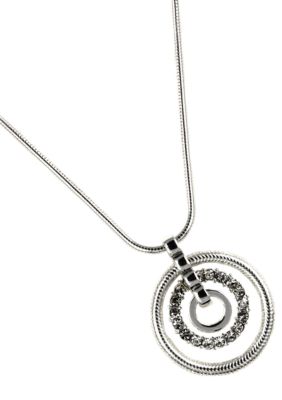 Nine West Orbital Pendant Necklace