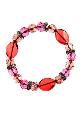 Nine West Beaded Stretch Bracelet