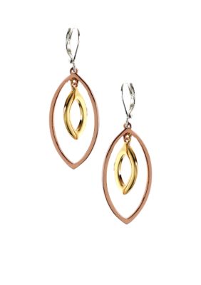 Nine West Pierced Orbital Hoop Earrings