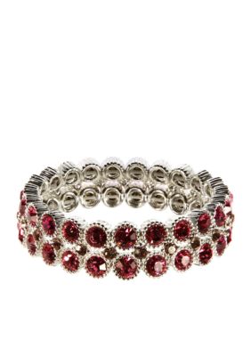 Nine West Three Row Stretch Bracelet