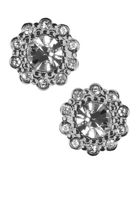 Nine West Flower Stud Earrings