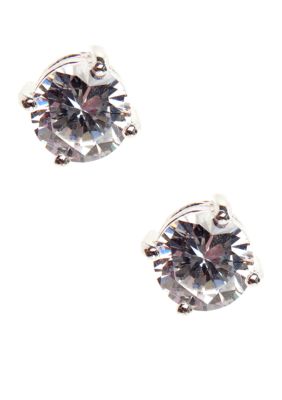 Nine West Genuine Cubic ZIrconia Stud Earring