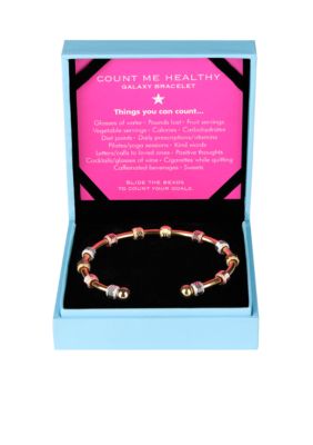 Chelsea Charles Count Me Healthy Galaxy Gold Bracelet