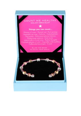 Chelsea Charles Count Me Healthy Silver Galaxy Bracelet