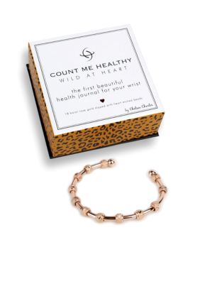 Chelsea Charles Count Me Healthy Wild at Heart Rose Gold Bracelet