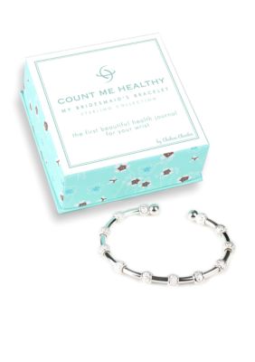 Chelsea Charles Count Me Healthy My Bridesmaid Silver Bracelet