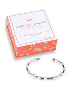 Chelsea Charles Count Me Healthy Mommy & Me Silver Bracelet