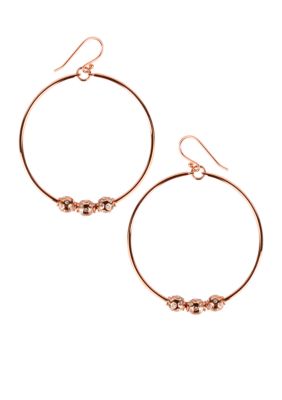 Chelsea Charles Sabine Hoops Rose Gold