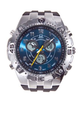 Legion Multifunction Black Strap Watch