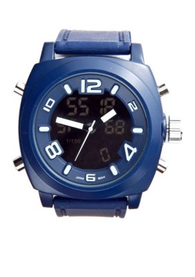 Legion Black Multifunction Strap Watch