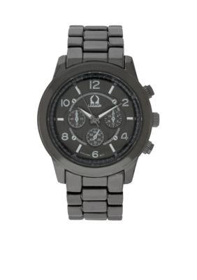 Legion Gunmetal Link Watch