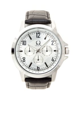 Legion Black Strap Watch
