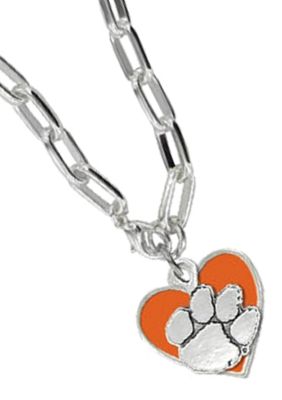 Legacy Clemson Link Toggle Necklace