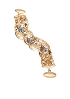 New Directions Multi Strand Metal Bracelet