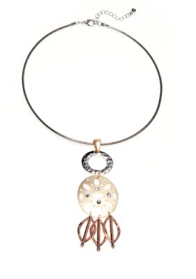 New Directions Collar Pendant Necklace