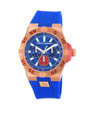 Vince Camuto The Master Blue Watch