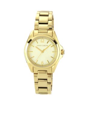Vince Camuto Classic Goldtone Bracelet Watch