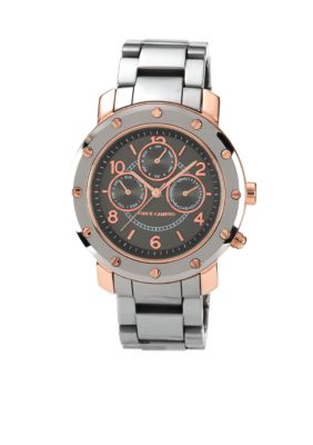 Vince Camuto Grey and Rose Gold Multifunction Bracelet