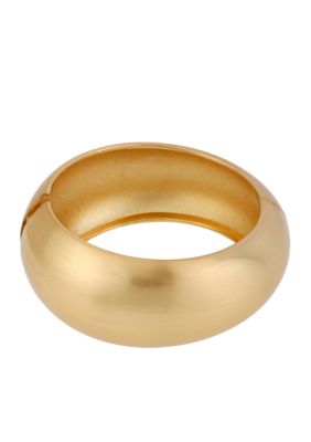CYNTHIA Cynthia Rowley Gold Hinge Bangle Bracelet