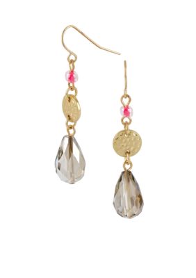 CYNTHIA Cynthia Rowley Black Diamond Drop Earrings