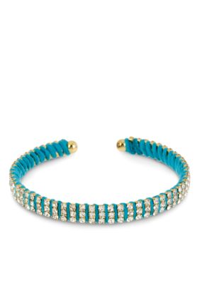 CYNTHIA Cynthia Rowley Rhinestone Cuff Bracelet
