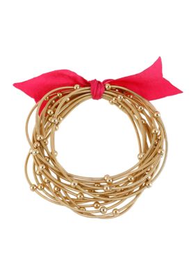 CYNTHIA Cynthia Rowley Gold Bracelet Set