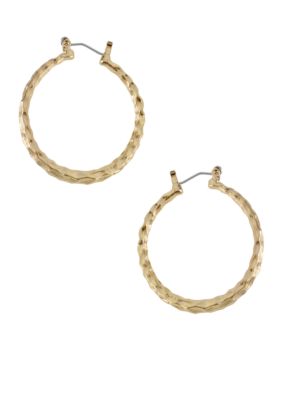 CYNTHIA Cynthia Rowley Gold Hoop Earrings