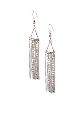 ABS by Allen Schwartz Chain Linear Earrings