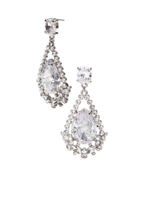ABS by Allen Schwartz Double Drop Earrings