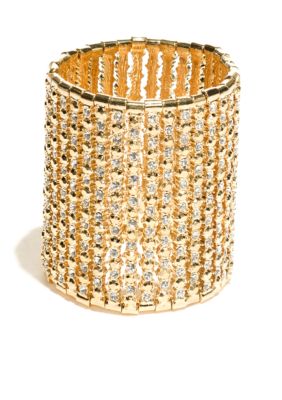 ABS by Allen Schwartz Crystal Cuff Bracelet