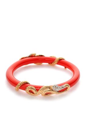 ABS by Allen Schwartz Snake Wrap Resin Bracelet
