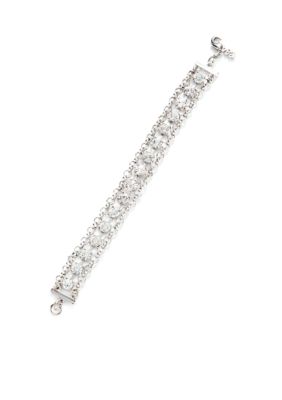 ABS by Allen Schwartz 1 Row Rhinestone Bracelet