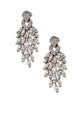 Ben-Amun Teardrop Statement Earrings
